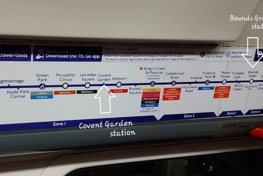 2 Bed Flat, Bounds Green, Piccadilly Line, London N11 Eksteriør billede